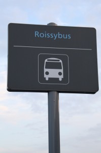 bus stop at T3
